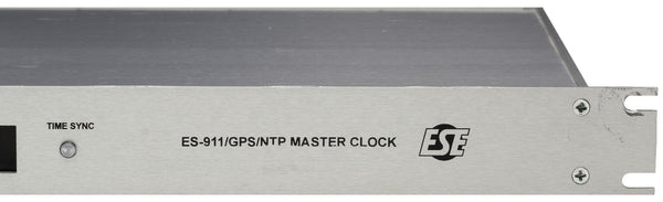 ESE ES-911 NTP GPS Network Time Server TC90 IRIG-B Serial Timecode LED Clock-www.prostudioconnection.com