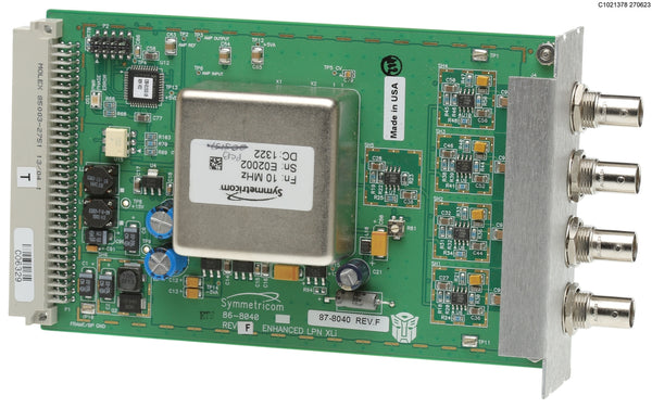 Symmetricom 87-8040 XLi 10MHz Enhanced Low Phase Noise Quad BNC Output Card [Refurbished]-www.prostudioconnection.com