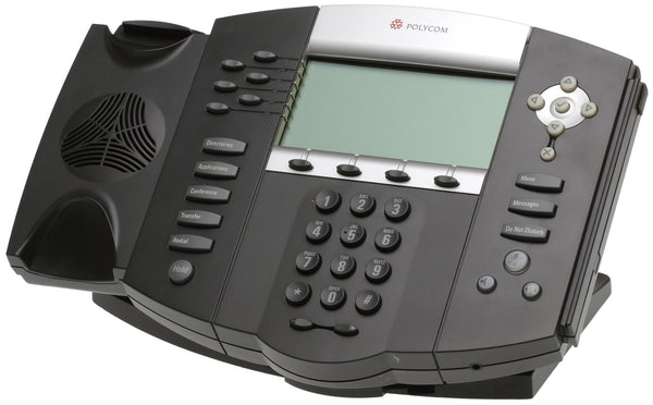 Polycom SoundPoint IP 650 HD Voice Speaker Phone 2201-12630-001 w/ Power Supply-www.prostudioconnection.com