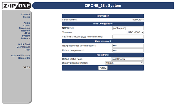 Telos Z/IP ONE w/ AES Remote Audio Over IP Codec Internet Transmission Endpoint-www.prostudioconnection.com