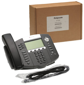 Polycom SoundPoint IP 650 HD Voice SIP Speaker Phone PoE 2201-12630-001 NEW/BOX-www.prostudioconnection.com