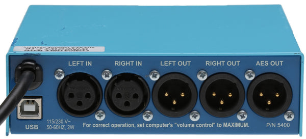 Henry Engineering USB Matchbox II Broadcast AES Digital & Balanced Analog Audio [Used]-www.prostudioconnection.com