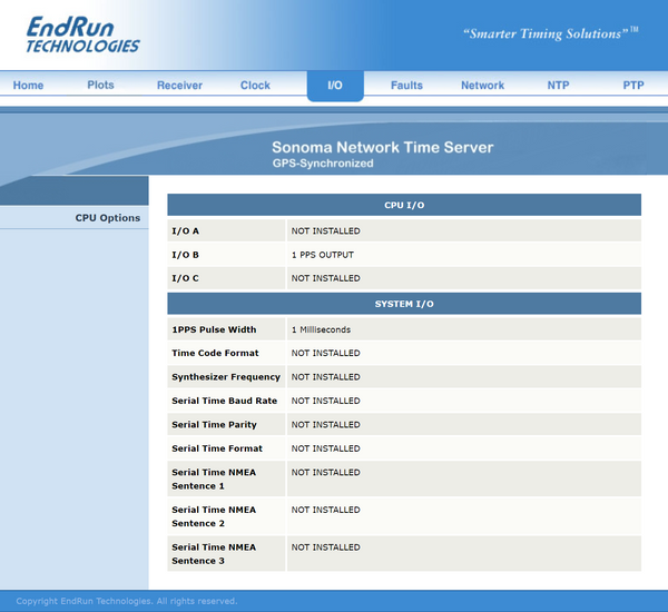 Endrun Technologies Sonoma N12 GPS OCXO Network PTP 1588 Master NTP Time Server-www.prostudioconnection.com