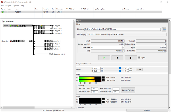 AudioScience ASI6640 PCIe Multichannel Broadcast Sound Card Balanced Audio XLR-www.prostudioconnection.com