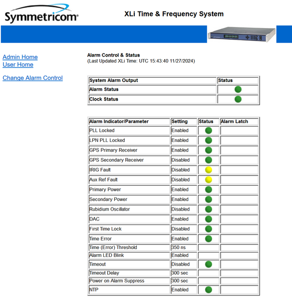 Symmetricom XLi GPS OCXO 10MHz Oscillator NTP Time Server w/ PPO TIET Freq Meas-www.prostudioconnection.com