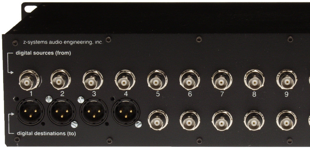 シズシズページ Z-Sys Z-16.16 Digital Detangler XLR BNC TOSlink SPDIF 4:8:4 Audio