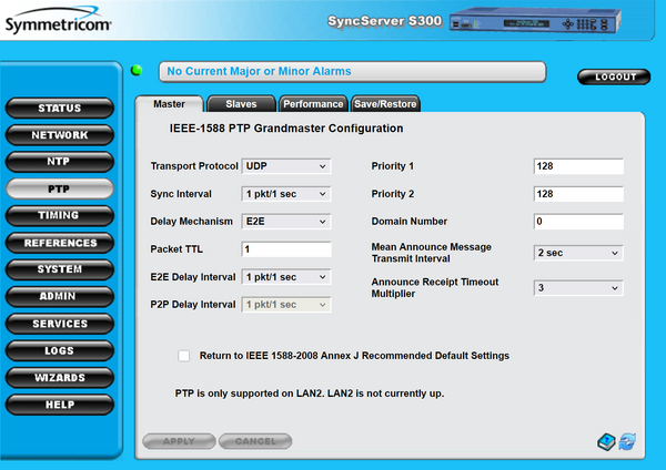 Symmetricom SyncServer S300 PTP UPGRADED GPS NTP Network Time Server NEW DISPLAY-www.prostudioconnection.com