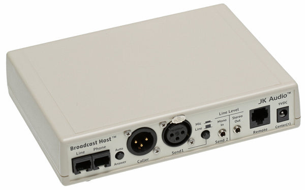 JK Audio Broadcast Host Console Phone Audio Interface Digital Hybrid 115/230V-www.prostudioconnection.com