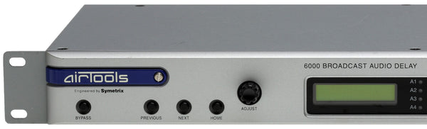 Symetrix Airtools 6000 Broadcast 40 Sec Profanity DUMP Button Delay XLR Balanced-www.prostudioconnection.com