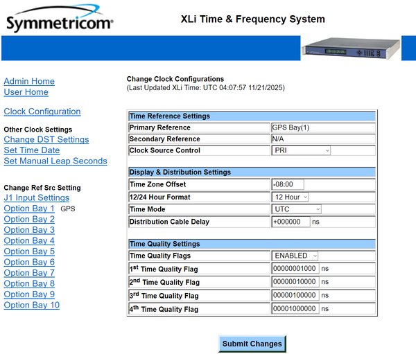 Symmetricom XLi OCXO UPGRADED GPS LPN 10MHz Oscillator NTP Time Server IRIG-B-www.prostudioconnection.com