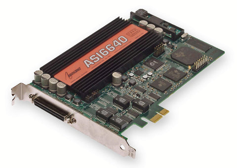 AudioScience ASI6640 PCIe Multichannel Broadcast Sound Card Balanced Audio XLR [Refurbished]-www.prostudioconnection.com