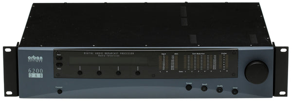 Orban Optimod 6200 DAB Streaming Podcast Processor 5-Band AES Digital Audio XLR [Used]-www.prostudioconnection.com