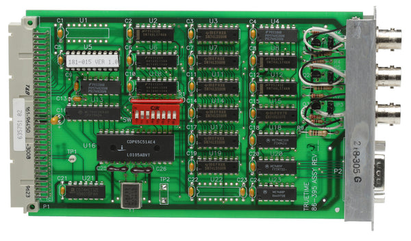 TrueTime Symmetricom XL-DC 86-395 RS-232 Serial I/O Modem Option Add In Card [Used]-www.prostudioconnection.com