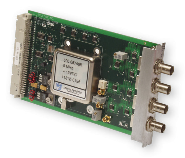 TrueTime Symmetricom XL-DC 86-357-24 Quad 10MHz Card Low Phase Noise BNC Output [Used]-www.prostudioconnection.com