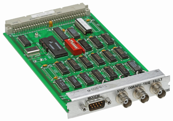 TrueTime Symmetricom XL-DC 86-395 RS-232 Serial I/O Modem Option Add In Card [Used]-www.prostudioconnection.com