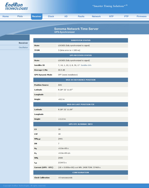 Endrun Technologies Sonoma N12 GPS OCXO Network PTP 1588 Master NTP Time Server-www.prostudioconnection.com