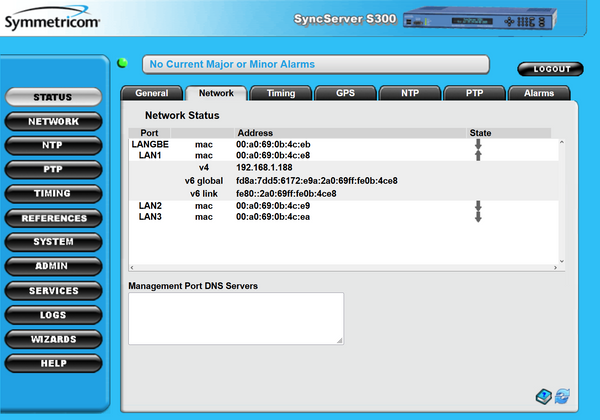 Symmetricom SyncServer PTP S300 ublox UPGRADED GPS NTP Network Time Server-www.prostudioconnection.com