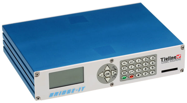 Tieline Bridge-IT TLB5100 Audio Over IP AAC Codec Internet AoIP SIP Endpoint-www.prostudioconnection.com