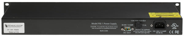 Wheatstone PSE-1 E-1 Broadcast Console Power Supply 36V 1.5A 1U Rackmount-www.prostudioconnection.com