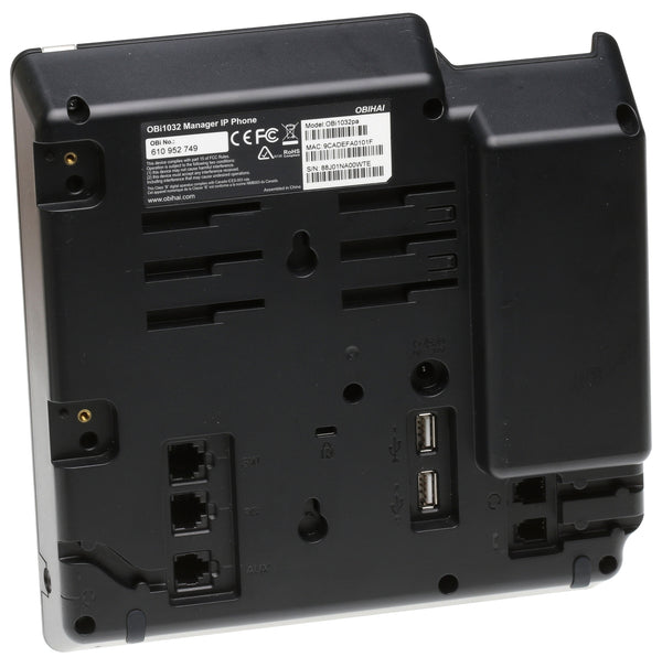 Obihai OBi1032 12 Line Duplex VoIP SIP Speaker Phone HD Voice - PHONE BASE ONLY-www.prostudioconnection.com