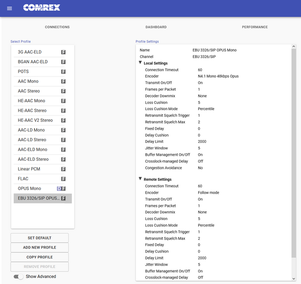 Comrex ACCESS Audio Over IP AAC Codec Internet AES AoIP Endpoint w/ TS License-www.prostudioconnection.com