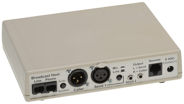 JK Audio Broadcast Host Digital Hybrid Audio Console Phone Line Interface IFB-www.prostudioconnection.com