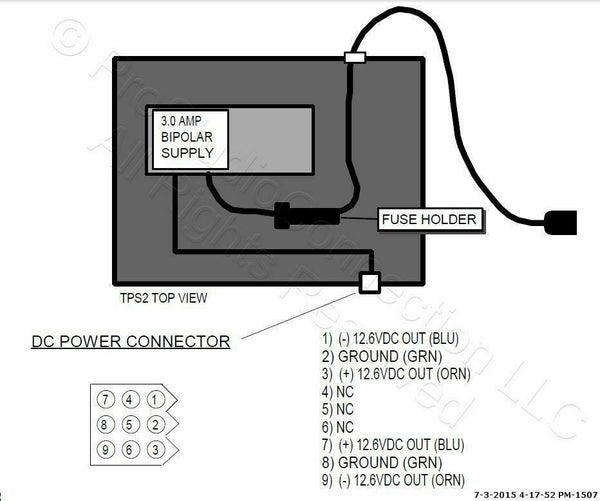 Arrakis TPS2 1200 Series Broadcast Console Power Supply +/- 12.6V 10s 5s 15s [Used]-www.prostudioconnection.com
