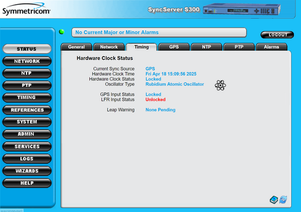 Symmetricom SyncServer Rubidium PTP S300 UPGRADED Furuno GPS NTP Time Server Rb-www.prostudioconnection.com