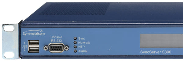 Symmetricom SyncServer S300 PTP UPGRADED GPS NTP Network Time Server NEW DISPLAY-www.prostudioconnection.com