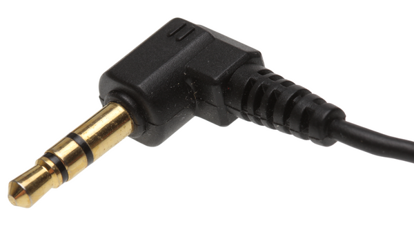 Short XLR Stereo Breakout Cable 5 Pin to 3.5mm Stereo for Audio-Technica AT825 [Used]-www.prostudioconnection.com