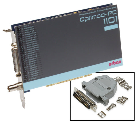 Orban Optimod PC1101 5-Band Digital Audio On-Air Processing Card + Plug PC-1101 [Refurbished]-www.prostudioconnection.com