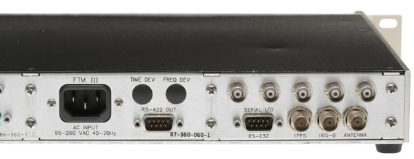 TrueTime Symmetricom XL-DC GPS TCXO 10Mhz Oscillator LCD Clock IRIG-B 1PPS w/FTM [Refurbished]-www.prostudioconnection.com