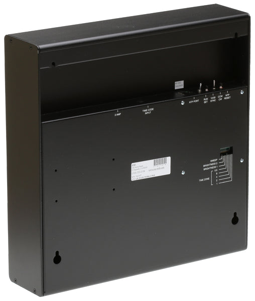 ESE LX-5112U NTP Client PoE Self-Setting 12" Analog Studio Timecode Wall Clock-www.prostudioconnection.com