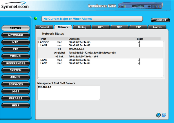 Symmetricom PTP SyncServer S350 UPGRADED GPS OCXO 10MHz NTP Network Time Server-www.prostudioconnection.com