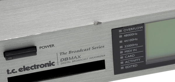 TC Electronic DBMax AES Digital Audio Broadcast Processor Multiband Maximizer-www.prostudioconnection.com