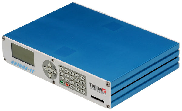 Tieline Bridge-IT TLB5100 Audio Over IP AAC Codec Internet AoIP SIP Endpoint-www.prostudioconnection.com