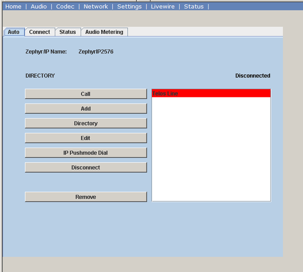 Telos Zephyr IP Audio Over IP AAC Codec Internet AES AoIP Transmission Endpoint-www.prostudioconnection.com