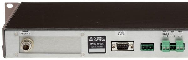 Arbiter Systems 1093C Opt 28 UPGRADED GPS Atomic Time Clock Receiver LED Display [Refurbished]-www.prostudioconnection.com