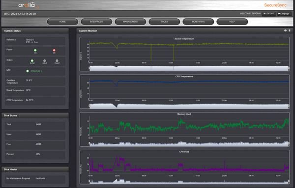 Spectracom SecureSync 213 OCXO NTP Network Time Server GPS 10MHz Oscillator-www.prostudioconnection.com