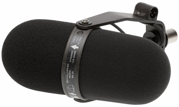 Shure SM-5B Broadcast Voiceover Mic Cardioid Dynamic Vocal Boom Microphone SM5B-www.prostudioconnection.com