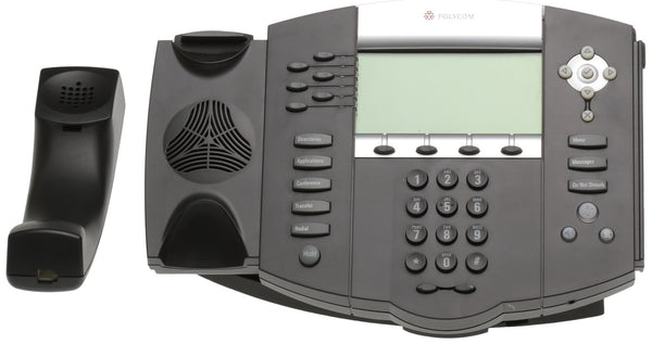 Polycom SoundPoint IP 650 HD Voice Speaker Phone 2201-12630-001 w/ Power Supply-www.prostudioconnection.com