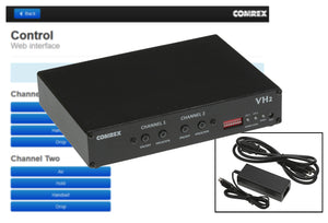 Comrex VH2 Broadcast VoIP 2 Line Digital Hybrid G.722 Wideband Codec SIP Client-www.prostudioconnection.com