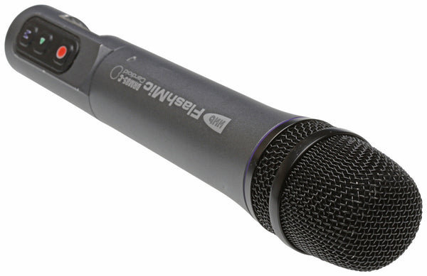 HHB DRM85-C Flash Mic Cardioid ENG Recording Condenser Cordless Microphone USB [Used]-www.prostudioconnection.com