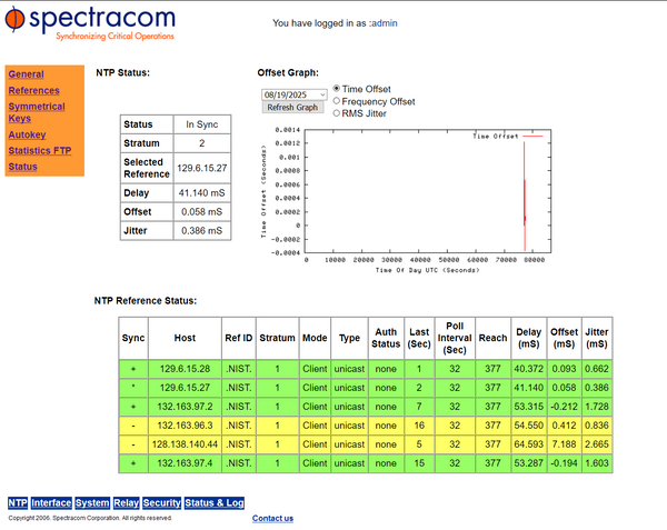 Spectracom 9388 NetClock Timecode NTP Network Time Server Protocol Ethernet IPv6-www.prostudioconnection.com