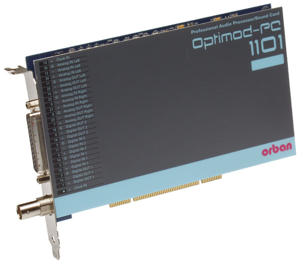 Orban Optimod PC1101 5-Band Digital Audio On-Air Processing Card +Cables PC-1101 [Used]-www.prostudioconnection.com