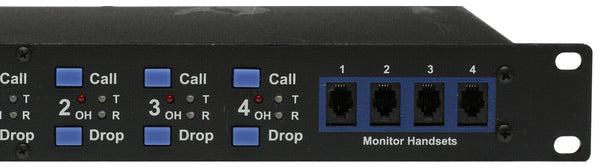 JK Audio Innkeeper 4 Line Broadcast Digital Hybrid Phone Audio Console Interface-www.prostudioconnection.com