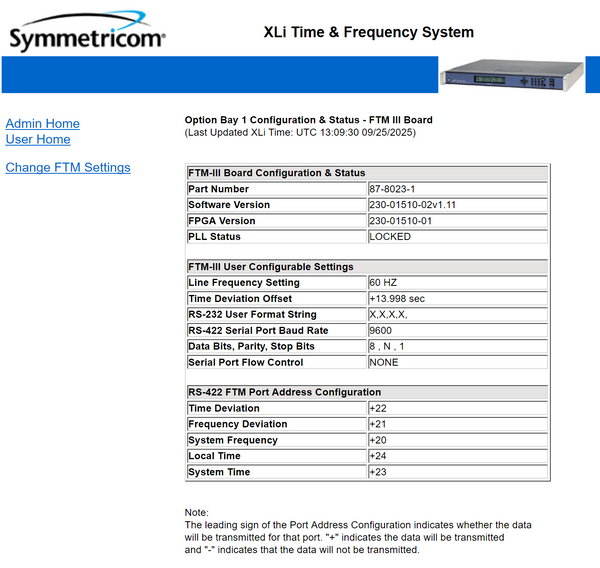 Symmetricom XLi FTM III UPGRADED Furuno GPS NTP Time Server 10MHz Oscillator PPO-www.prostudioconnection.com