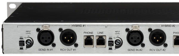 Telos HX2 Dual Digital Hybrid Broadcast Phone Line Audio Interface 2 Lines HX-2-www.prostudioconnection.com