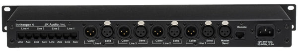 JK Audio Innkeeper 4 Line Broadcast Digital Hybrid Phone Audio Console Interface-www.prostudioconnection.com