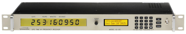 TrueTime Symmetricom XL-DC GPS TCXO 10Mhz GPSDO Oscillator LCD Clock IRIG-B 1PPS [Refurbished]-www.prostudioconnection.com